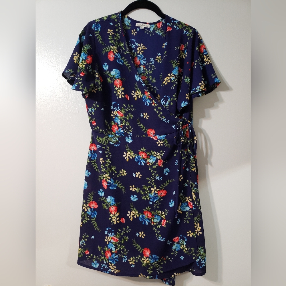 Charlotte Russe Floral wrap dress